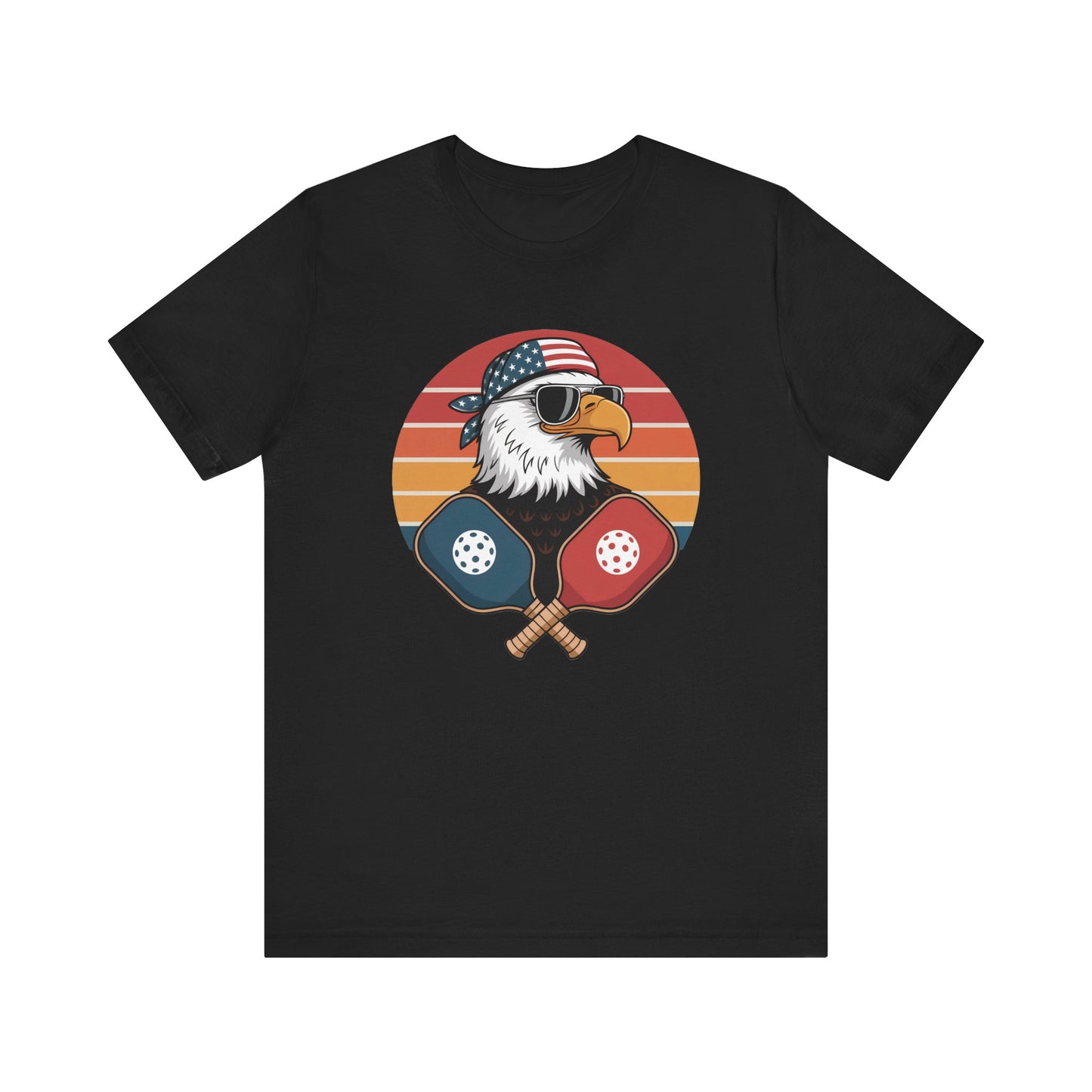 Eagle Pickleball American Flag Shirt