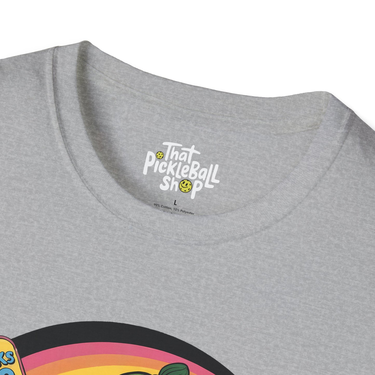 Dinks Up Retro Pickle Skate Tee
