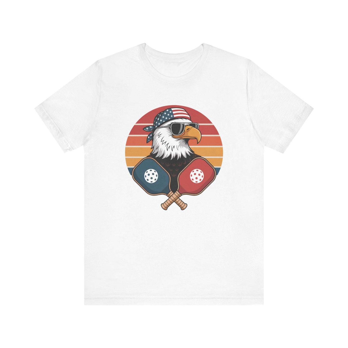 Eagle Pickleball American Flag Shirt