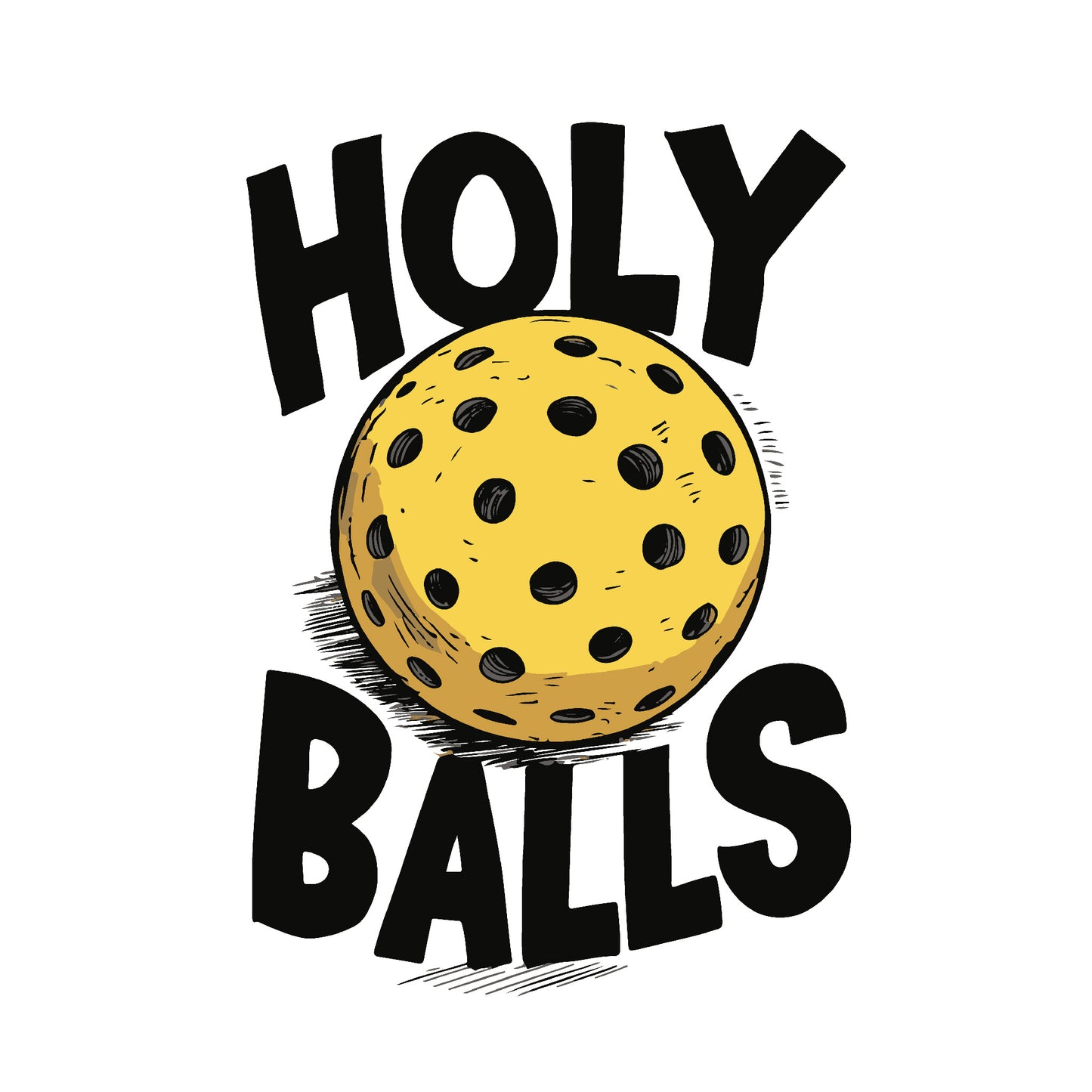 Pickleball Holy Balls Performance Tee