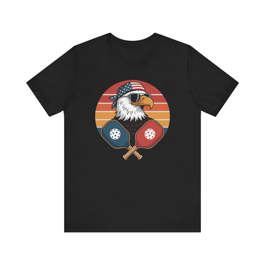 Eagle Pickleball American Flag Shirt