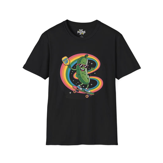 Dinks Up Retro Pickle Skate Tee