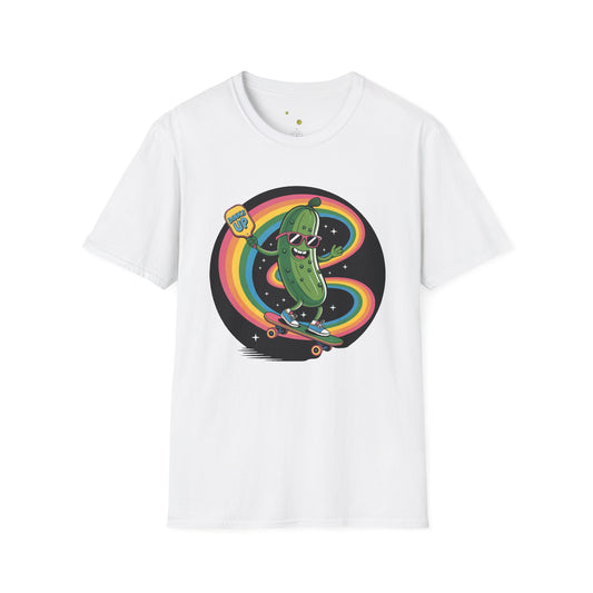 Dinks Up Retro Pickle Skate Tee