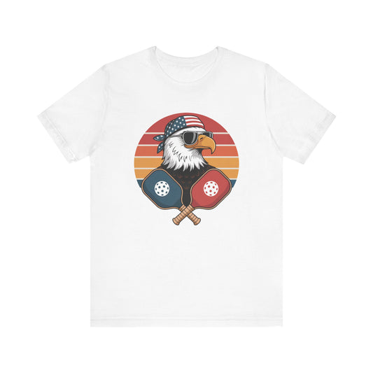 Eagle Pickleball American Flag Shirt