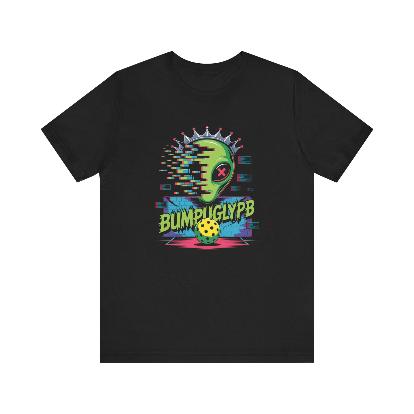 BumpUglyPB Digital Alien King with Pickleball