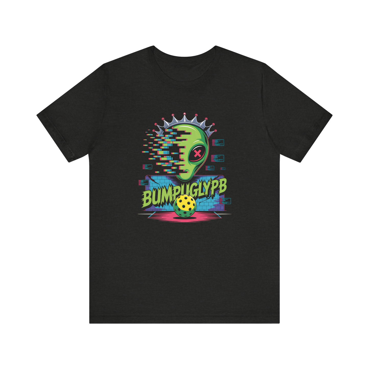 BumpUglyPB Digital Alien King with Pickleball