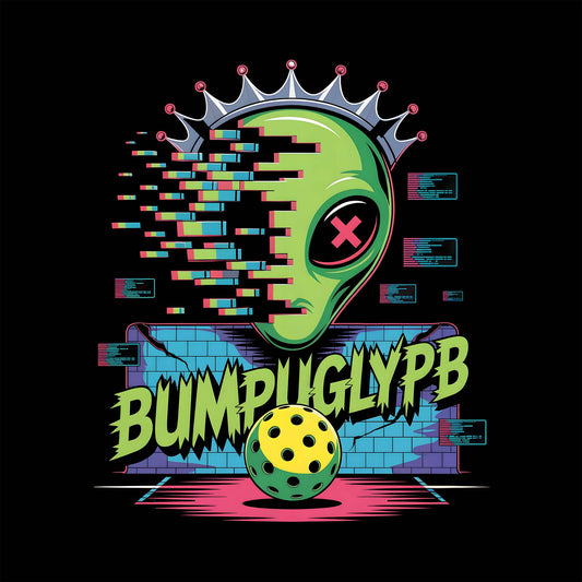 BumpUglyPB Digital Alien King with Pickleball